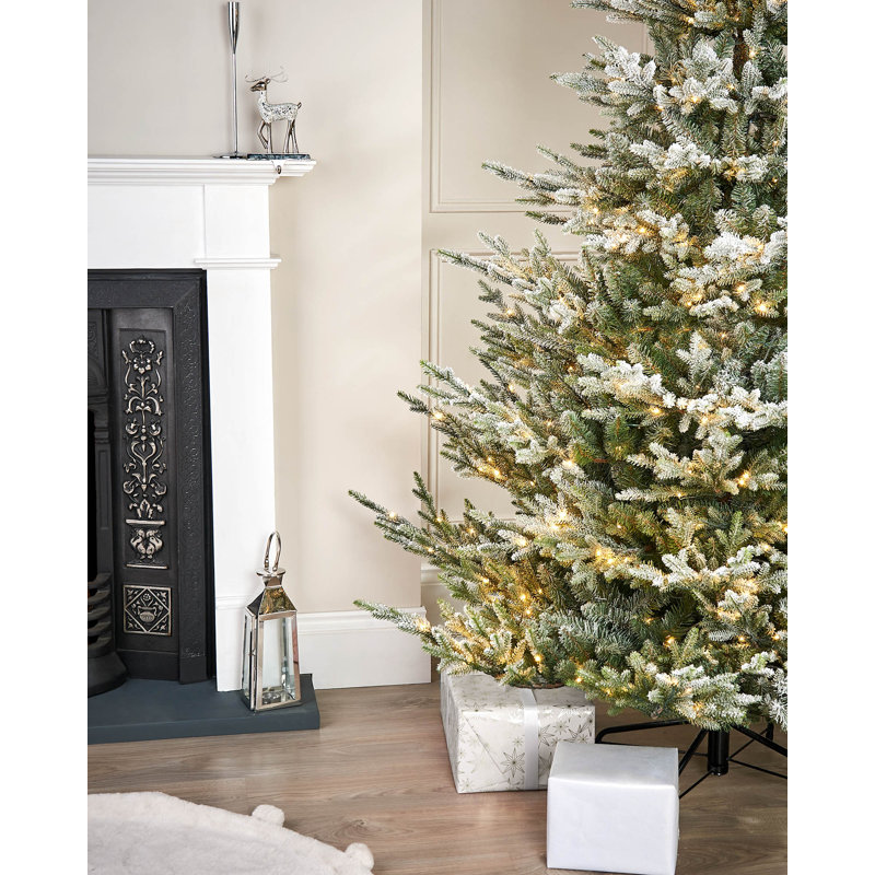 7' H Lighted Artificial Christmas Tree