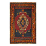 Oriental Area Rug in Rust