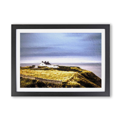 House Upon The Coast Of Dublin Ireland - Single Picture Frame Painting
