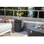Eclipse 44" Round Propane Fire Pit Table with Wind Guard, Burner Lid & Tank Cover-109973246