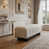Beige-faux fur