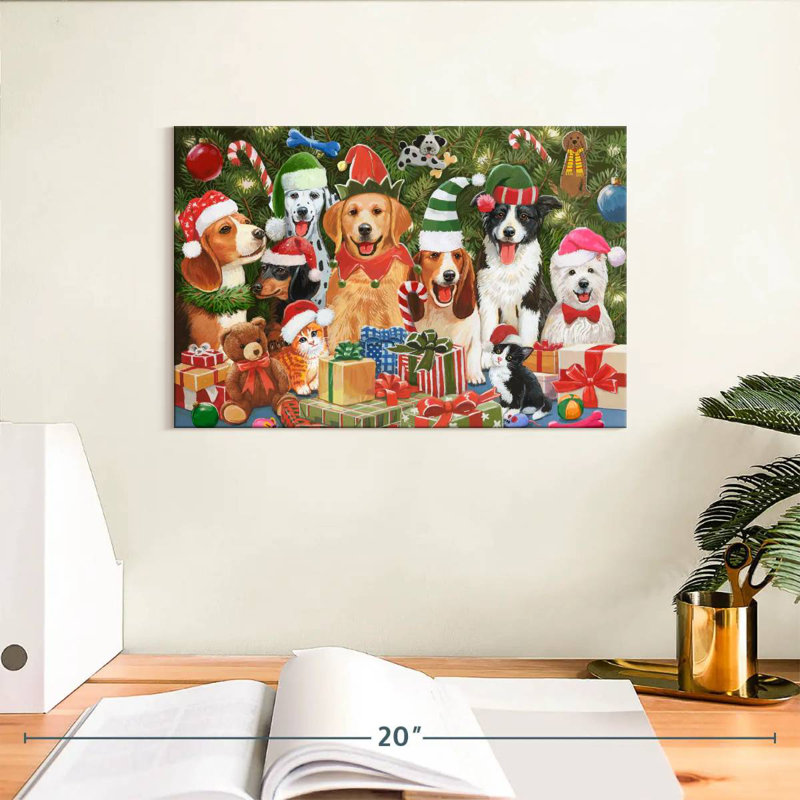 Lelend Baxter's Christmas Bash, 8" H x 12" W