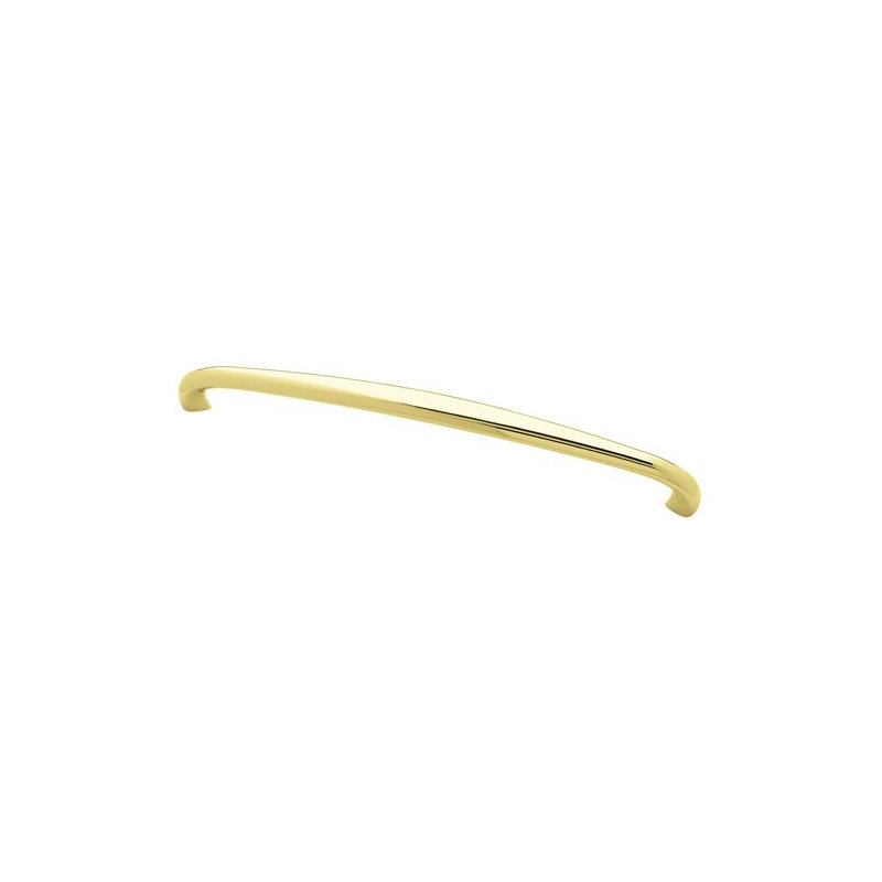 12" Colossus Dee Pull, Polished Brass