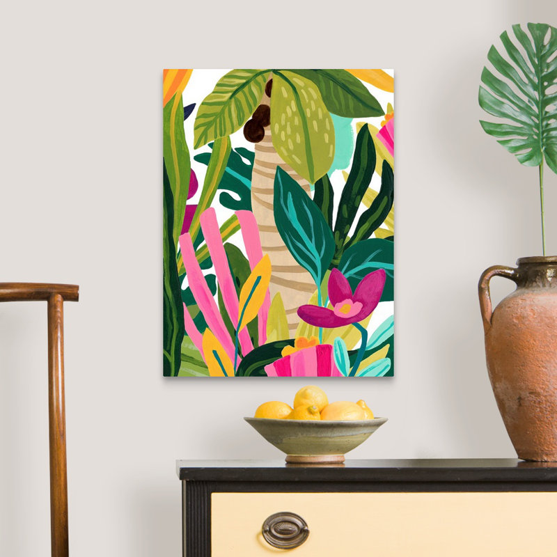 «Island Thicket IV», art mural sur toile, Toile tendue, H 24 po x l 18 po x P 1,25 po