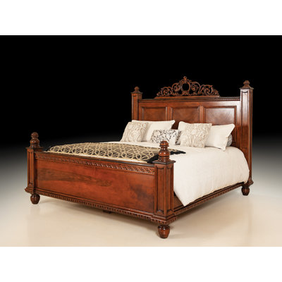 Tuscan King Solid Wood Standard Bed