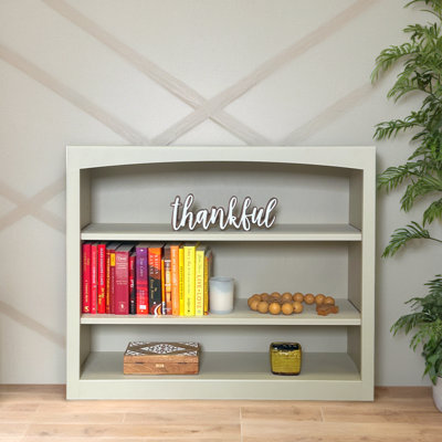 Ossy American Built Solid Wood Bookcase