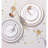 100191602 Federal  5-Piece Place Setting