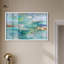 Décoration murale bleue Azure Tide IV Shadowbox par Art Remedy, cadre blanc, 46 x 31-552325625-552325631