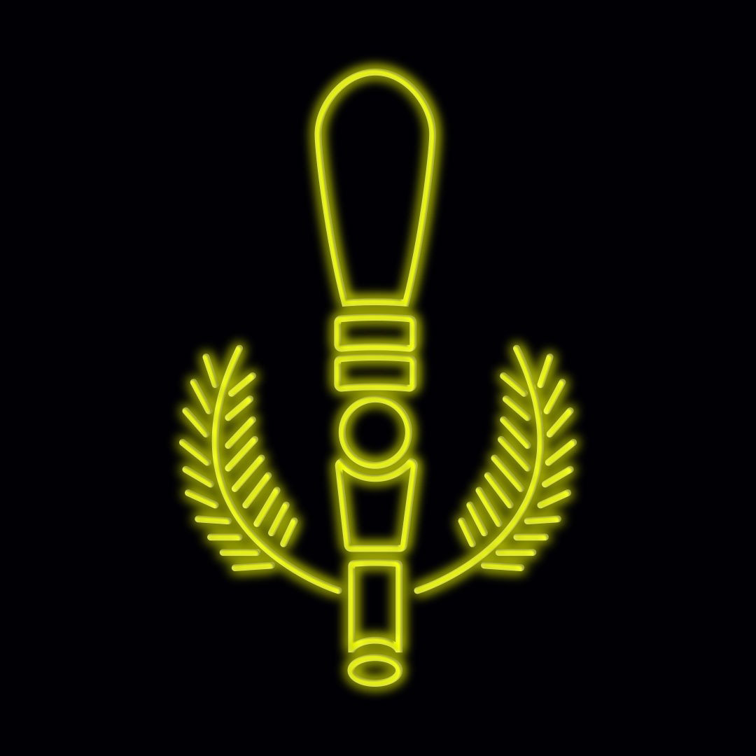 Neon Sign Beer Pump Wall Décor