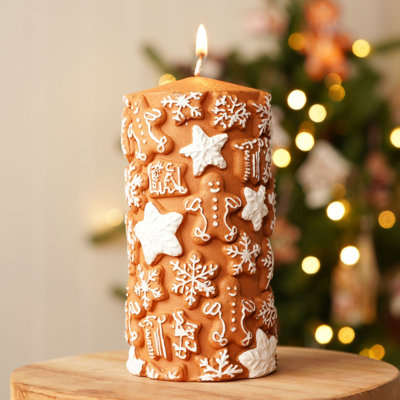 Unscented Scented Unscented Flameless Pillar Candle