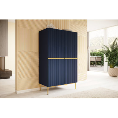 Alessja 2 Door Laminate Wardrobe