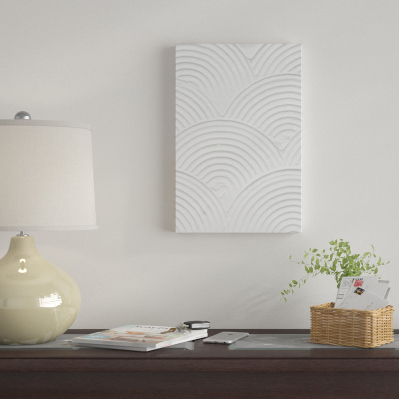 «Nana's Ceiling» par Honeymoon Hotel - impression d'art graphique, H 26 po x l 18 po x P 1,5 po, Toile avec cadre noir