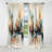 Gina - Abstract Marble Marble Blackout Curtain - 1 Panels-1786144949