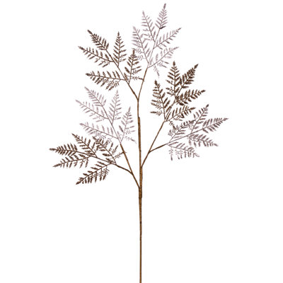 Vickerman 34" Metallic Fern Spray