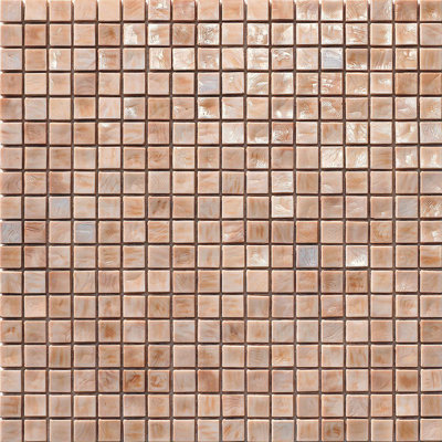 Coral 3 5/8" x 5/8" Glass Mosaic