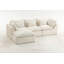 Canapé modulaire surdimensionné de 102,3 po de large avec canapé modulaire True Relax Comfy-431490668