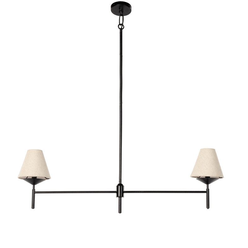 Lustre linéaire à 2 lumières Jianna