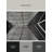 Machine Washable Oviedo Squash Court Scene Modern & Contemporary Striped Rug in Gray – Black Binding-1028465881