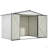 Outdoor Storage Shed, Utility Metal Tool Storage With Lockable Doors And Updated Frame Structure, Large Metal Garden Shed For Backyard, Patio Lawn-113767376-113767377