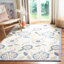 Tapis ivoire en laine crocheté à la main Hollander-21274343