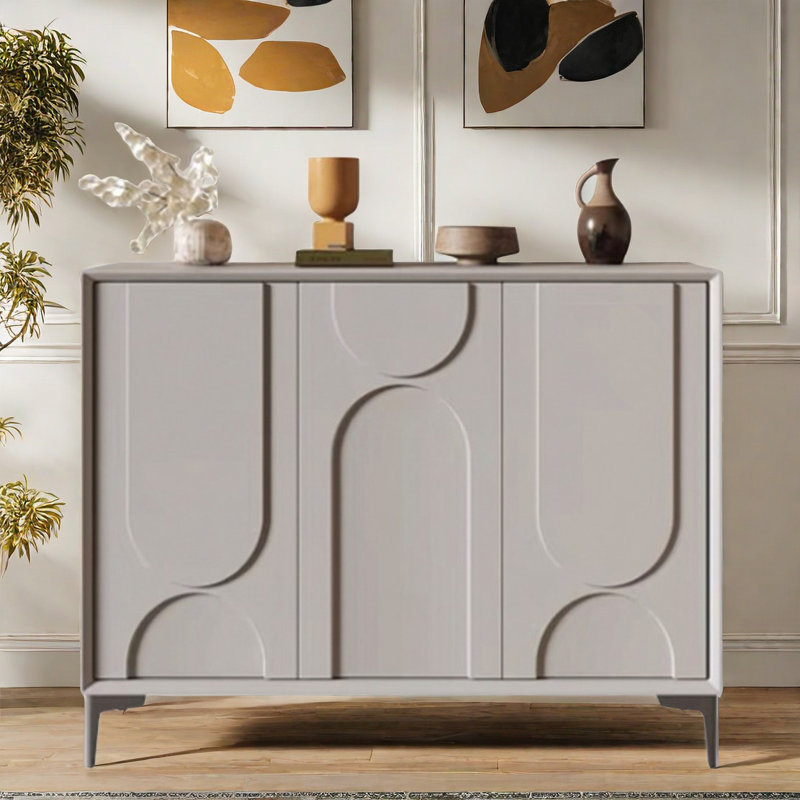 Armoire de rangement pour 28 paires de chaussures, Gris