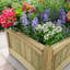 Shreveport Wood Planter Box