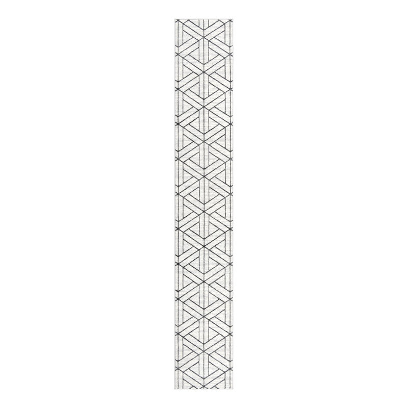 Rochele Geometric Indoor Rug, Runner 2'7" x 16'5"