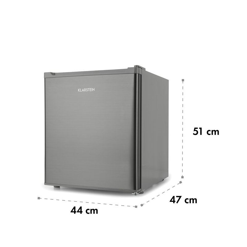 Klarstein 41m³ L Freestanding Mini Fridge, Grey