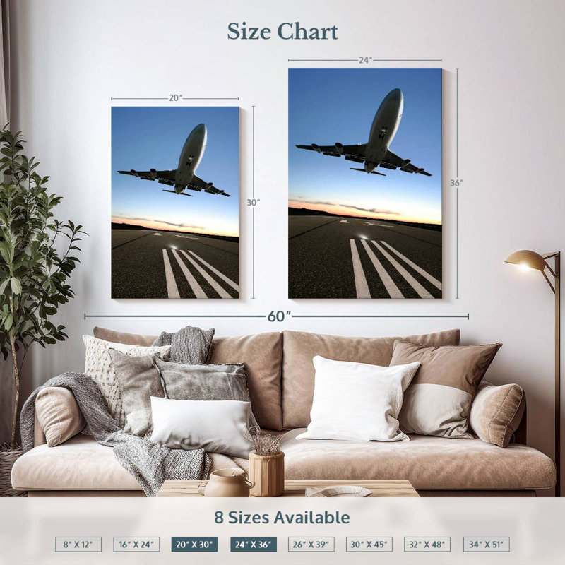 Mehar Landing Jet, 36" H x 24" W