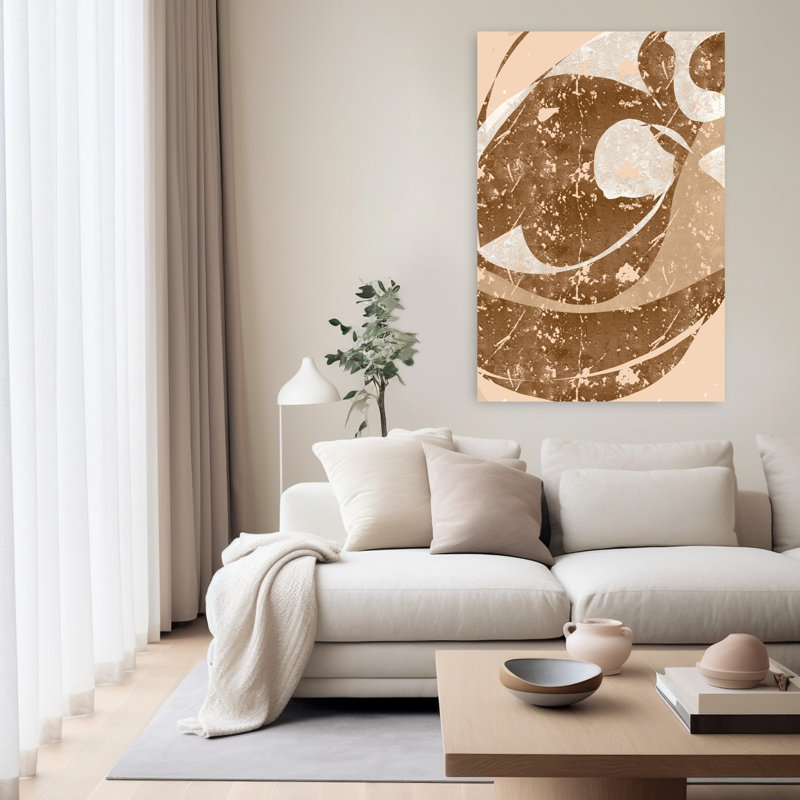 Art contemporain, art contemporain abstrait, H 60 po x l 40 po
