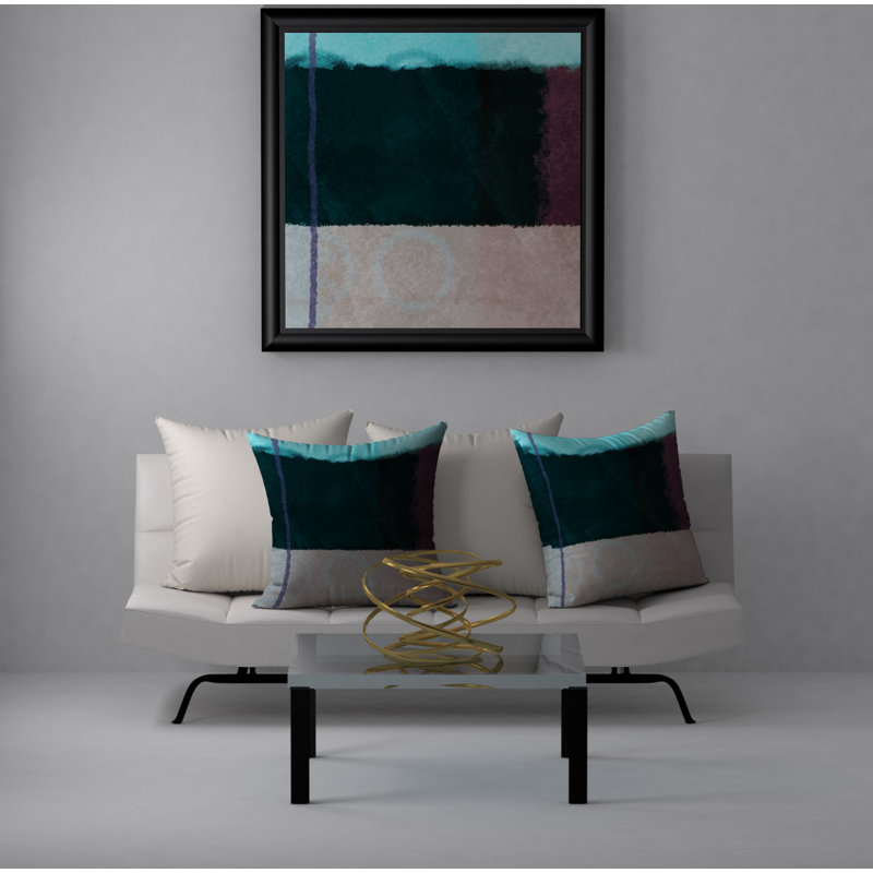  Housse de coussin carré et insert, 18" x 18"