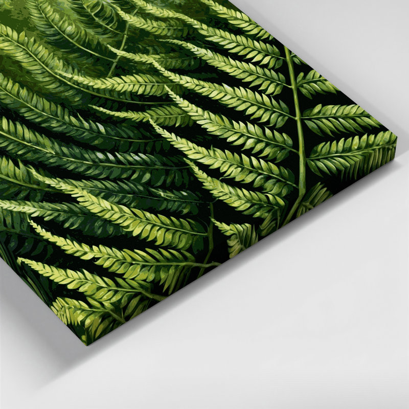 Art mural sur toile Botanical Christmas, H 16 po x l 20 po