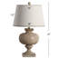 Lampe de table brune 31 po Manlius