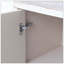 Armoire de rangement à 4 portes en bois de style campagnard Accent