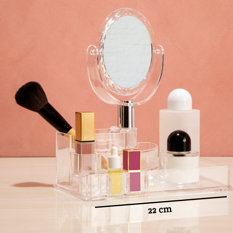 Jaylah Plastic Makeup Organiser