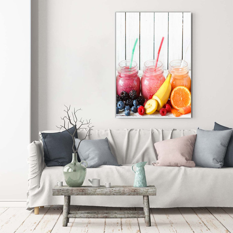 Colorful Cocktails - Wrapped Canvas Print