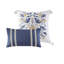 Édredon en coton double - imprimé botanique jaune et bleu 6 pièces et pour chambre à coucher confortable-125444841