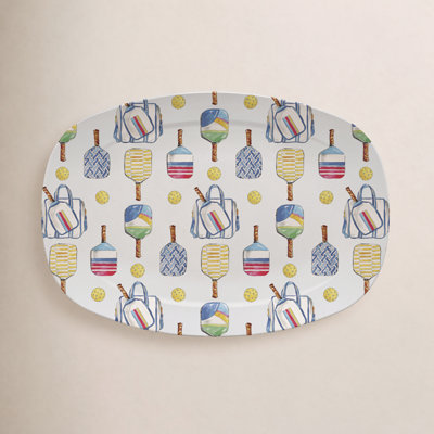 Traychic Oval Resin Platter