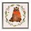 Art mural en toile Holiday Holiday Wreaf par Laura Konyndyk
