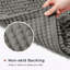 Neance Rectangle Non-Slip Bath Mat Chenille doormat -1487445483-1487571561