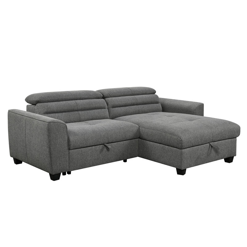 Canapé-lit modulaire faisant face à droite avec méridienne 112 po Nesia