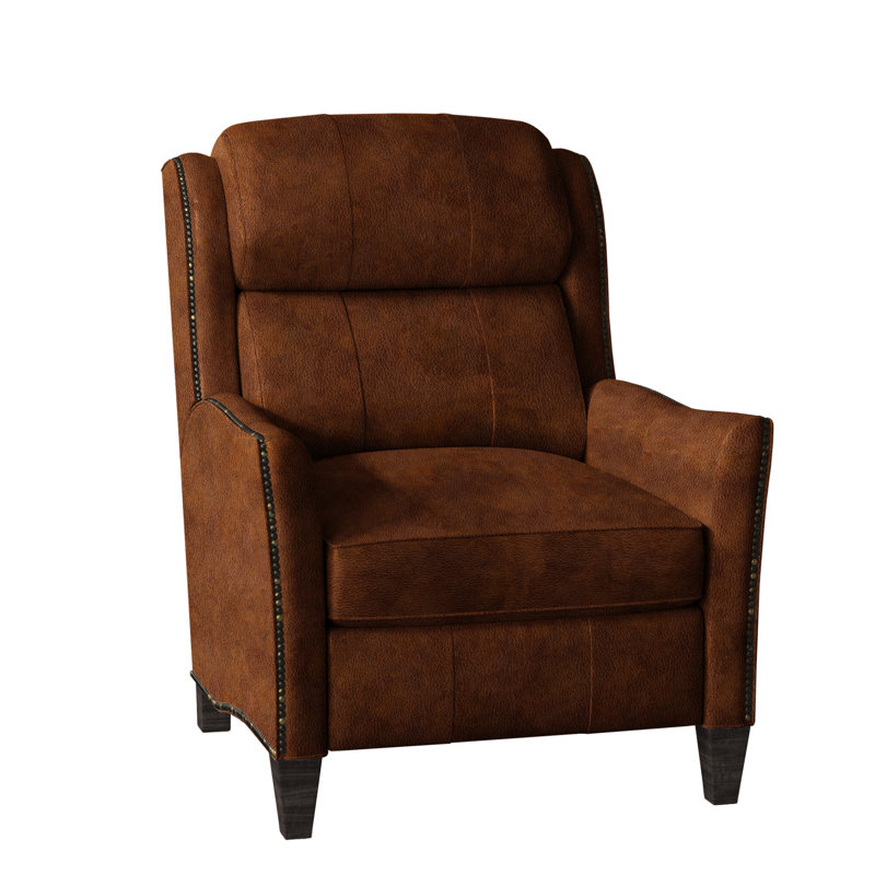 Lancaster Recliner, Anilina Hunter Genuine Leather, Plantation, Power