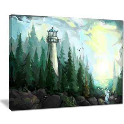 " Landscape With River And Trees "
