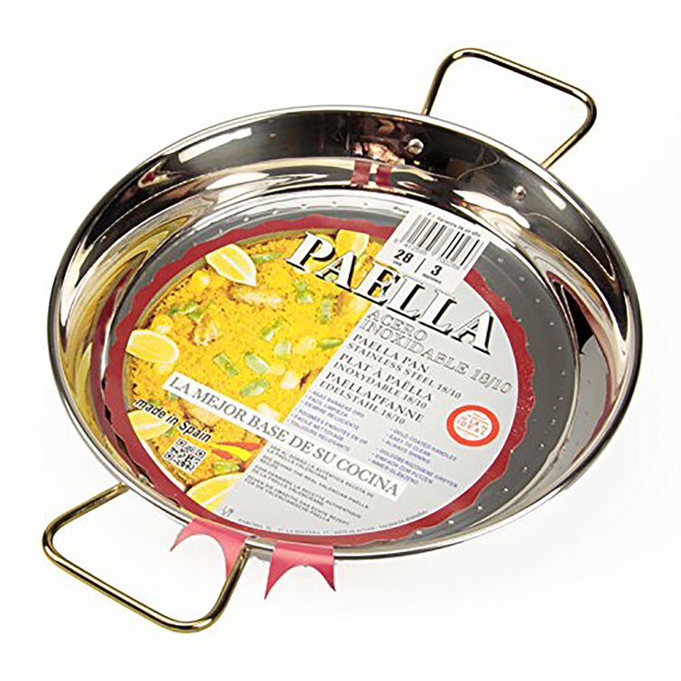 Ancient Cookware Garcima Stainless Steel Paella Pan Size: 8.5 ESP-4170-22