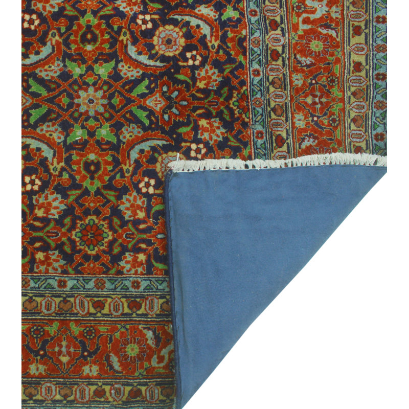 Tapis bleu marine Fine Fine