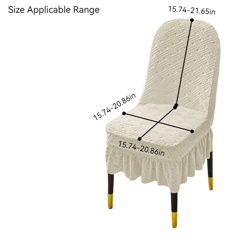 Housse pour chaise de salle à manger