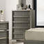 Commode de style contemporain avec 1 tiroir et 5 tiroirs