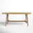 Signa Solid Oak Dining Table-68506223-72905959