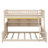 Bunk Bed Equipped With Built-In Shelving, Adjustable Lights And Perforated Board-1281944851-1281944861