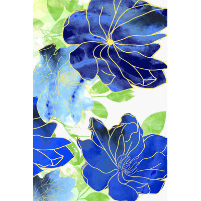Fleurs bleues